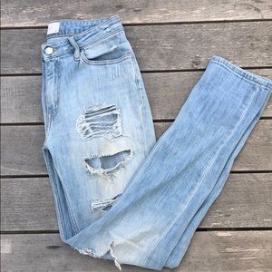 Iro ripped jeans size 25